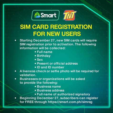 Where to Register Your SIM Card Numb